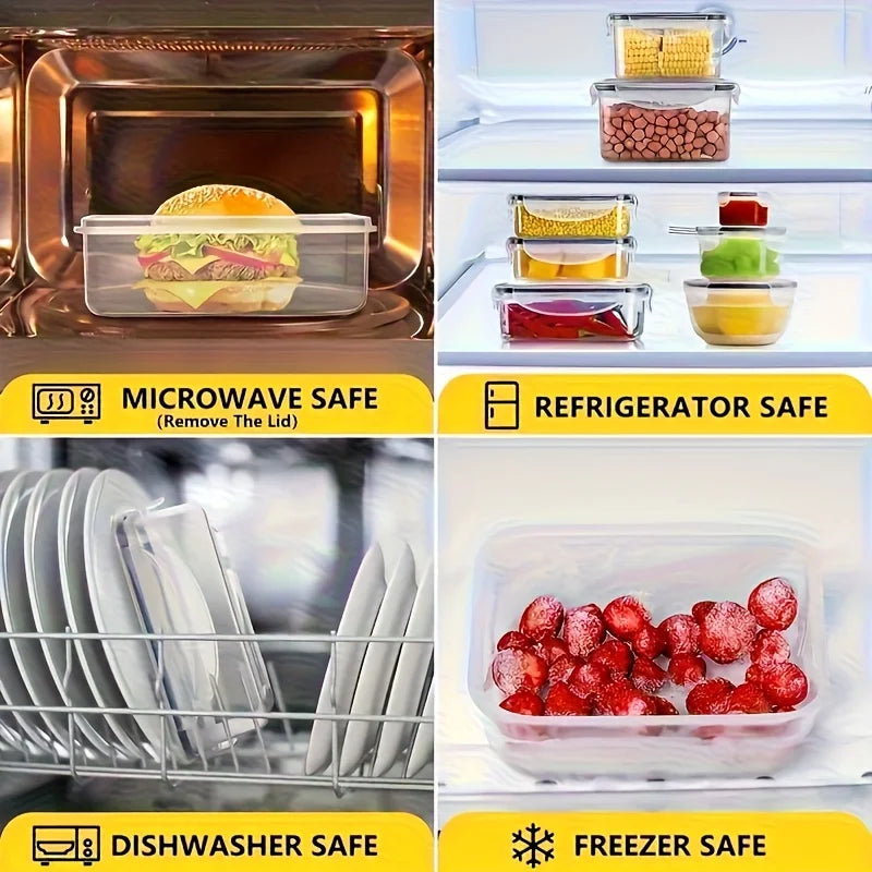 Clear Kitchen Food Storage